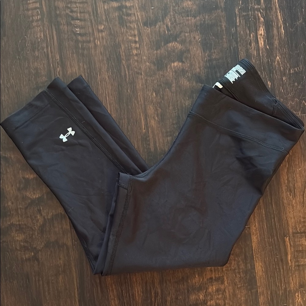 Under Armour Black Performance Leggings Heat Gear